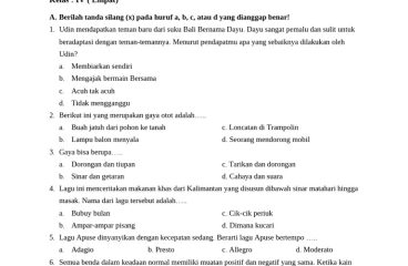 Pts Kelas 4 Tema 7 PDF