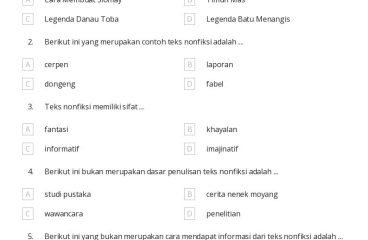 50 lembar kerja Penulisan Nonfiksi untuk Kelas 4 di Quizizz Gratis